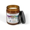 Deeply We Are ONE // Scented Soy Candle (Multi-Size, Amber Jar) - Image 6