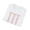 Banned Words 2025 Unisex T-Shirt, Funny Political Tee, Gift for Activists, Casual Wear, Statement Shirt - Image 4