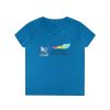 Colorful V-Neck T-Shirt with Inspiring Message, Perfect for Casual Outings, Gift for Friends, New Age Apparel, Motivational Style, [...] - Image 5