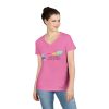 Colorful V-Neck T-Shirt with Inspiring Message, Perfect for Casual Outings, Gift for Friends, New Age Apparel, Motivational Style, [...] - Image 8